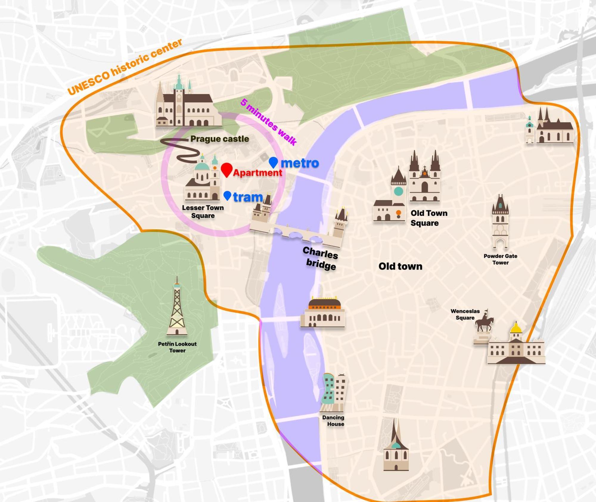 Adam's - Great Price & Location Praga